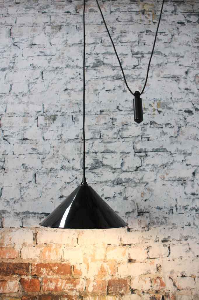 Cone Pulley Pendant Light