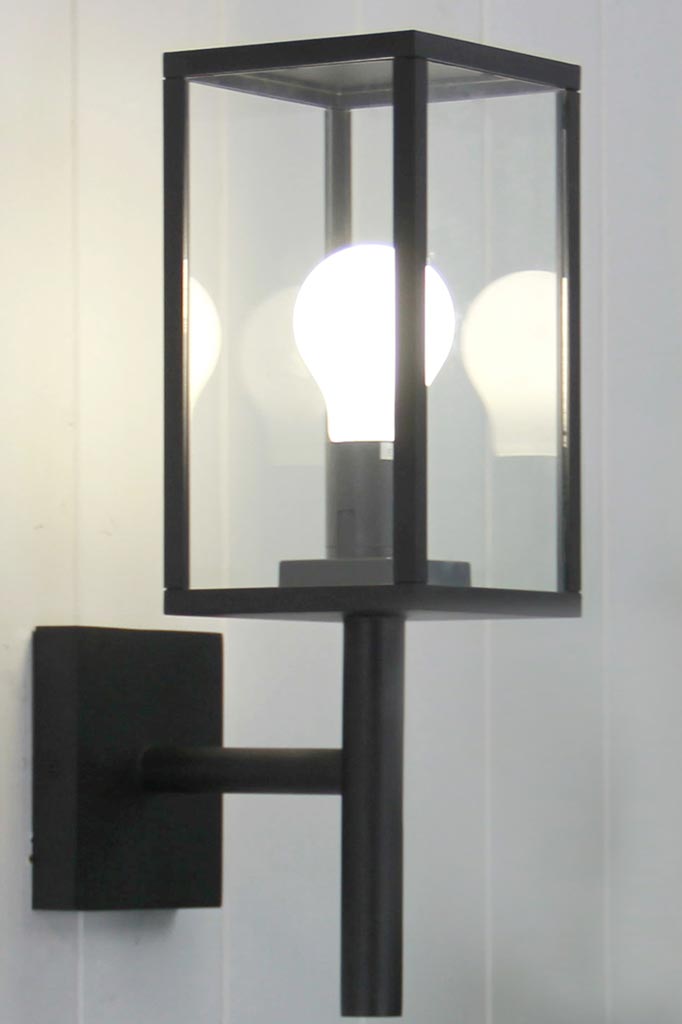 Black Wall Light