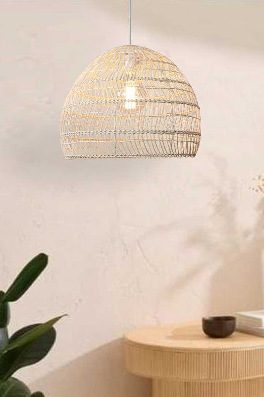 bloomfield rattan pendant light