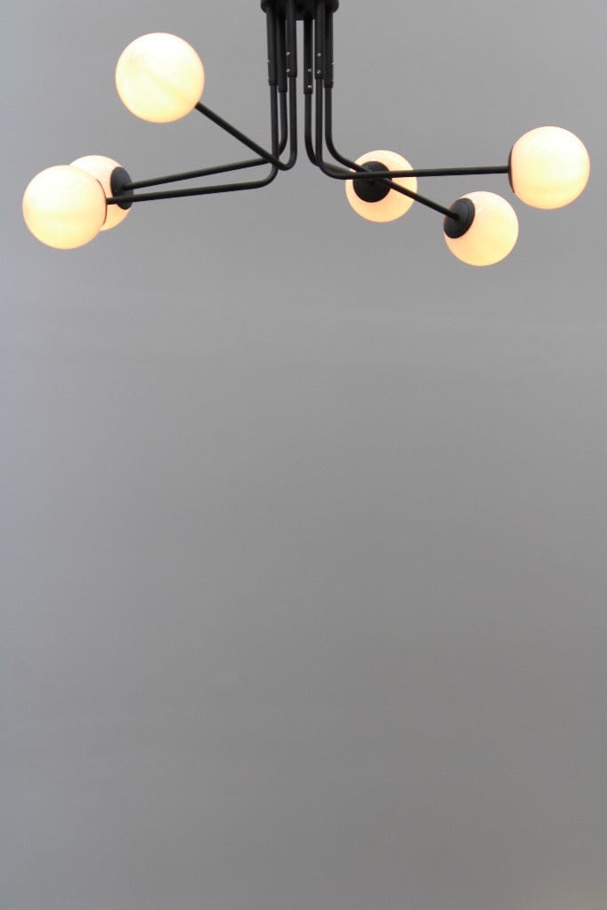 Bonnie Multi Light Chandelier Black