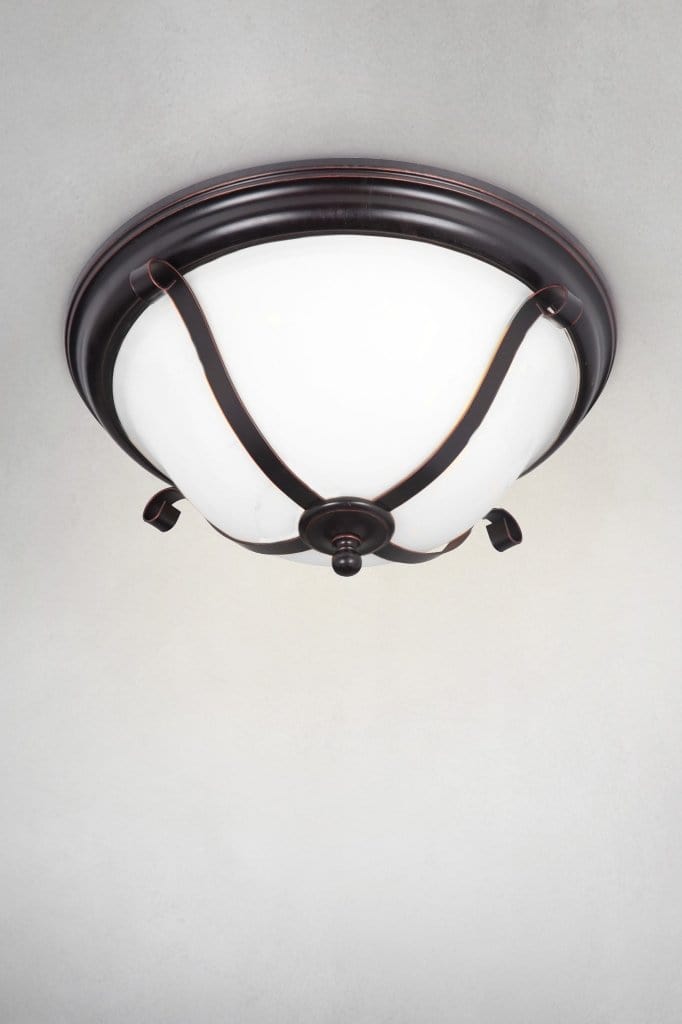 Bronze flush mount