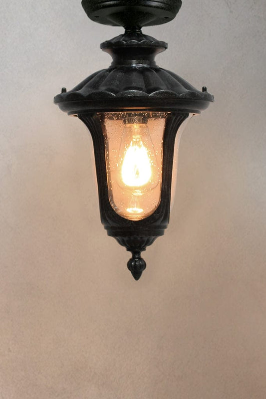 Small outdoor lantern ceiling light