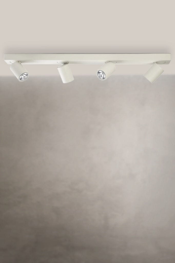 White adjustable bar spotlight