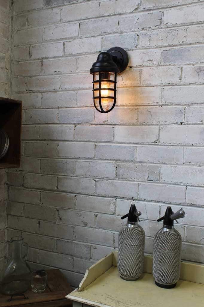 Canal outdoor wall light