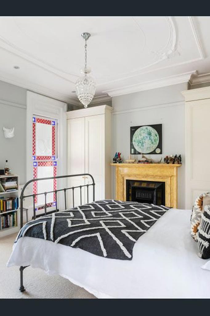 crystal pendant in bedroom