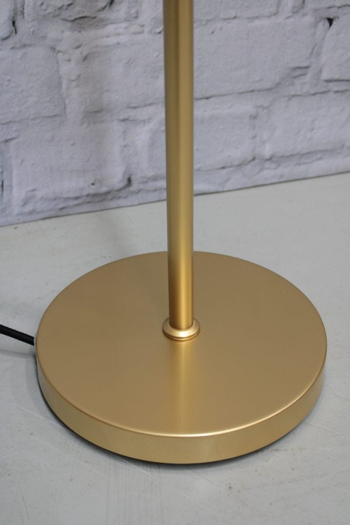 Crown sphere floor lamp floor base in gold