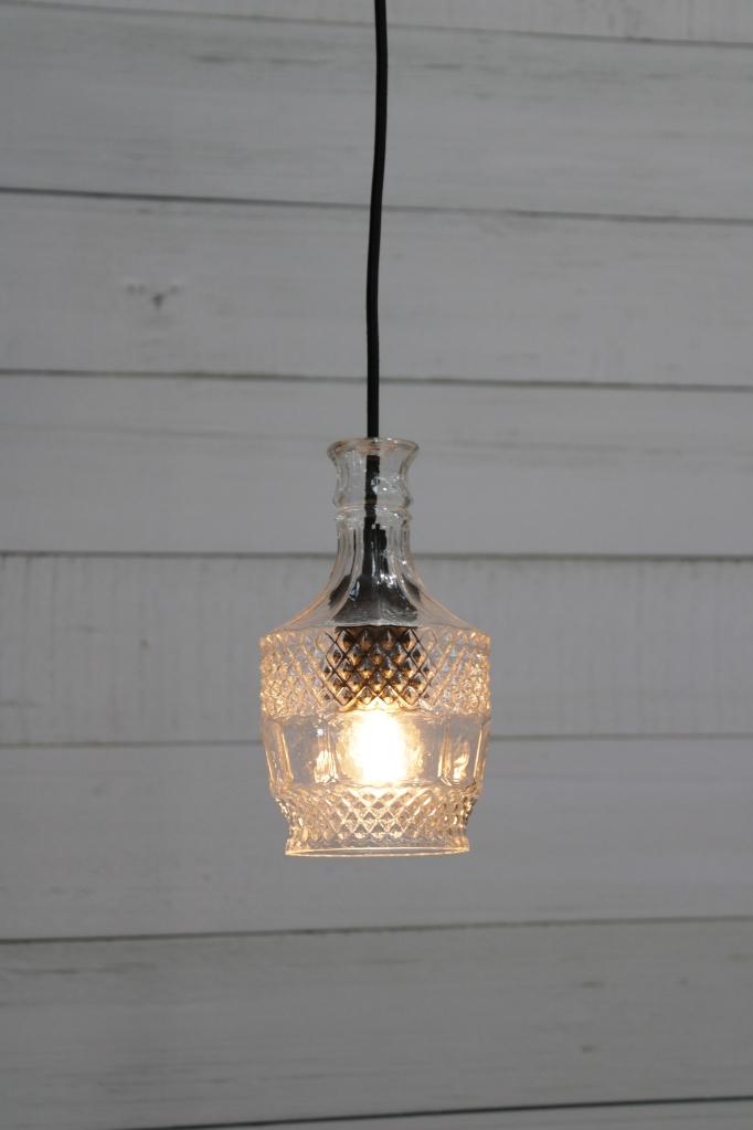 Carafe glass pendant light