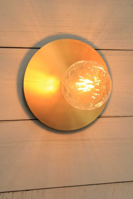 Enterprise 12 Volt Brass Wall Light by Unique Lighting Systems