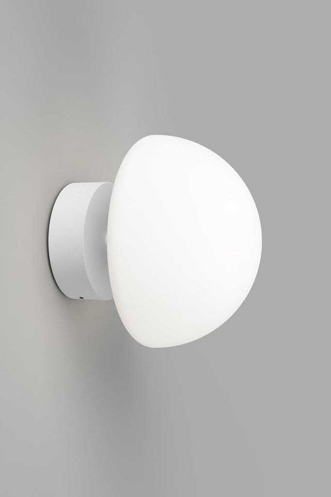 Dome white wall light