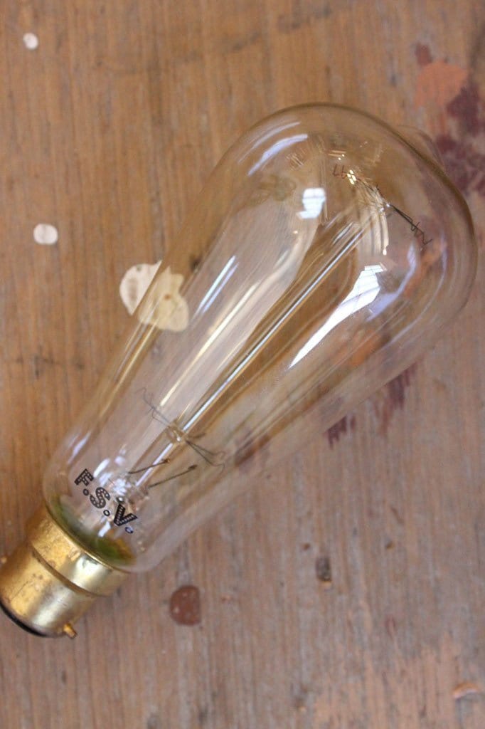 Bayonet vintage deals bulb