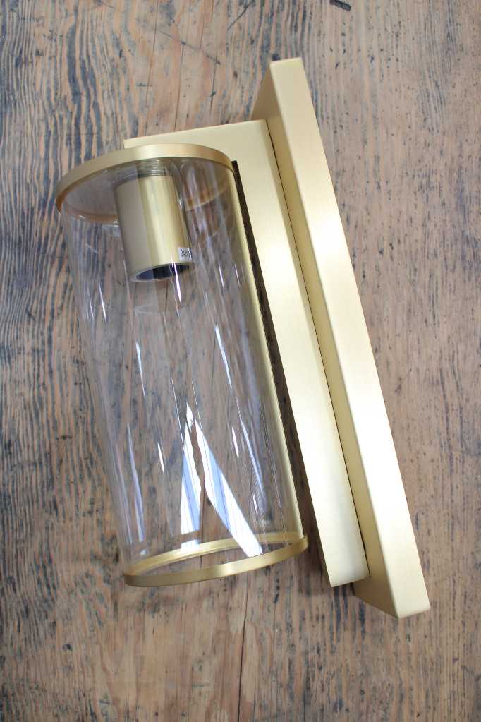 Edlingham Exterior Brass Wall Bracket gold