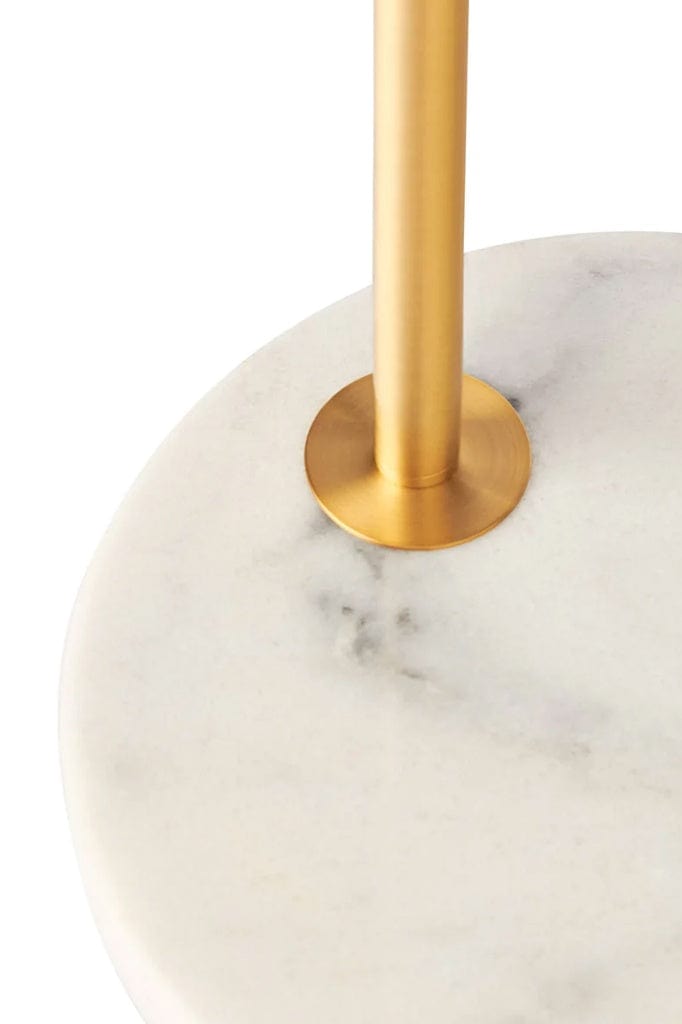 Marble floor lamp base