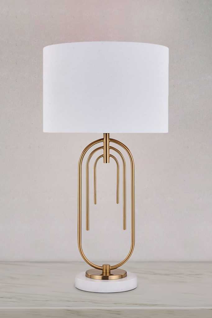 Garland Table Lamp in white