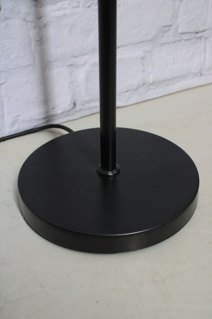 Black floor lamp base