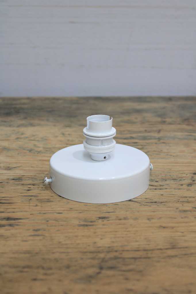 white round batten holder 