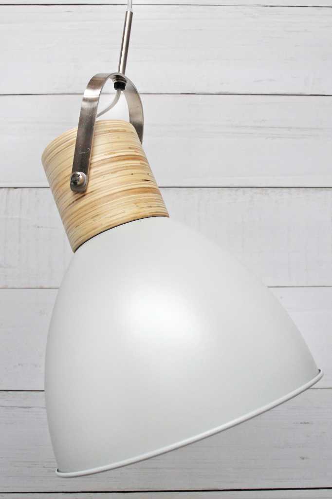 White pendant light