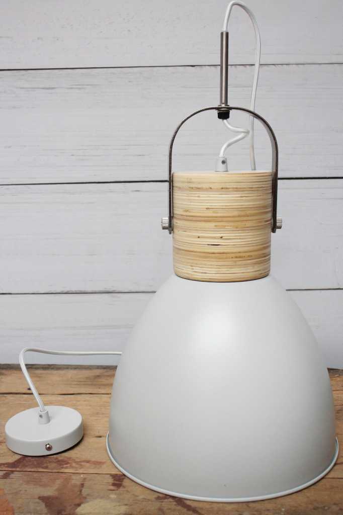 White pendant light