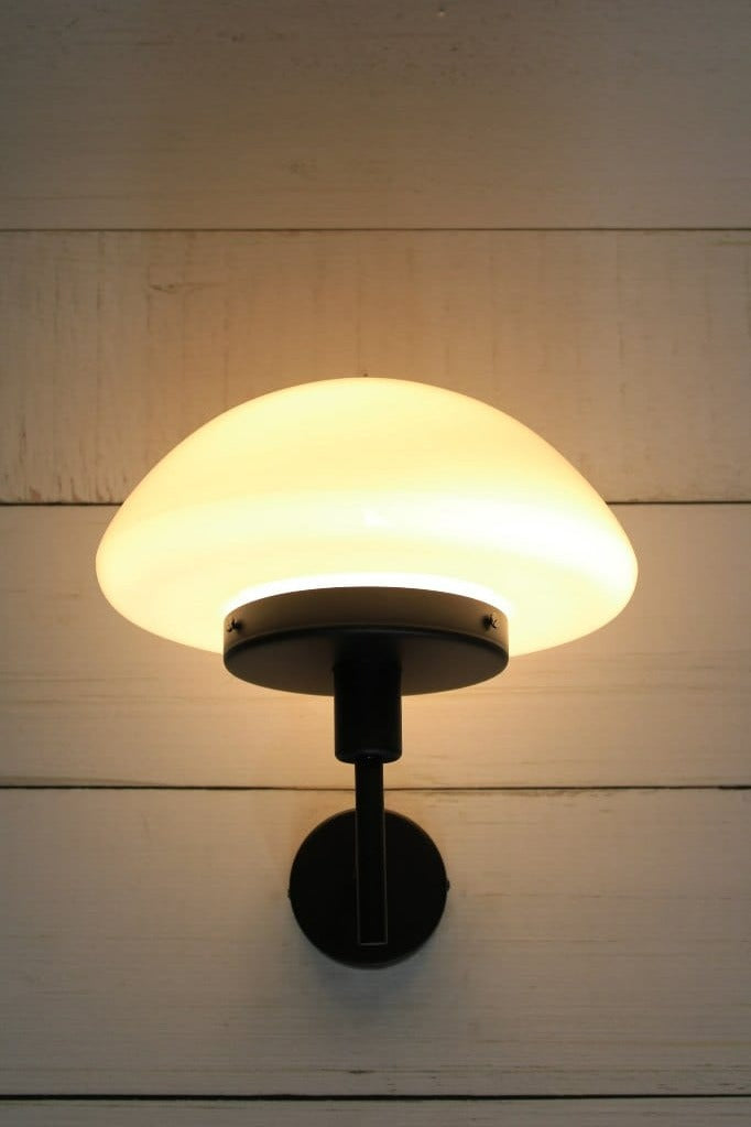 Hudson wall light in black finish