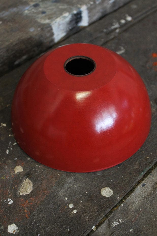 Red bakelite shade