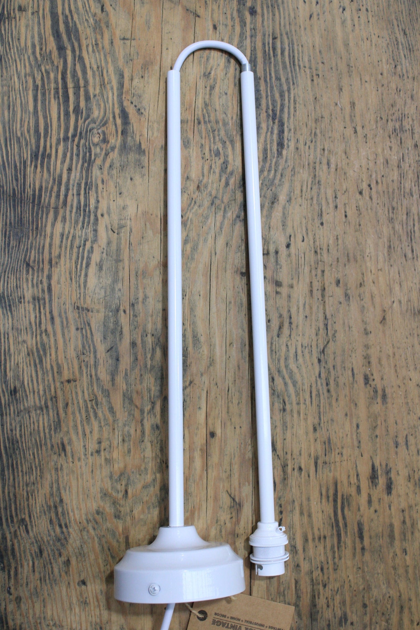 760mm white pole