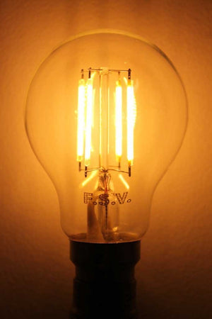 Led filament bulb 4w 2200k b22 non dimmable