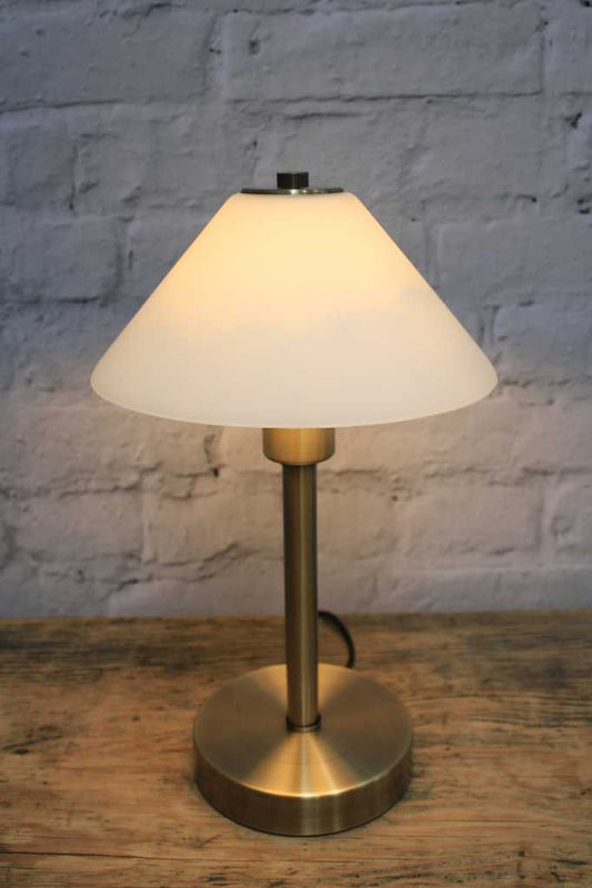 Lapsley Touch Table Lamp in antique brass