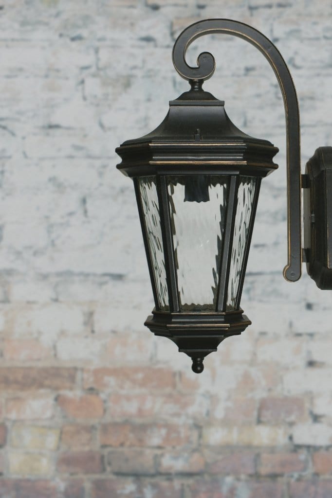 Large outdoor lantern light