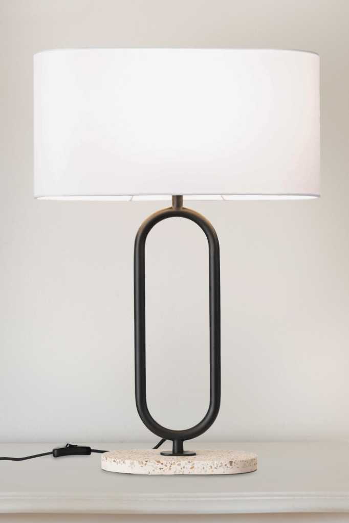 Loop terrazzo table lamp 