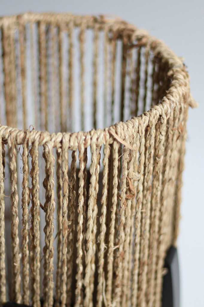 lorne rattan table lamp details 