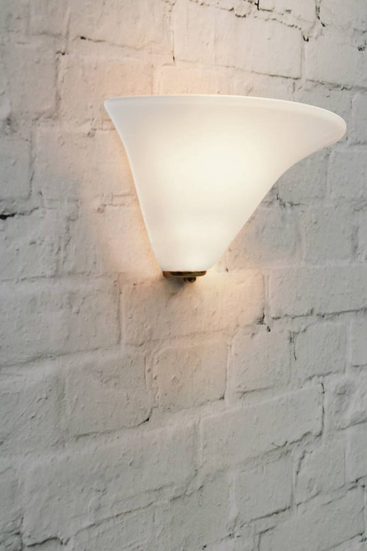 Lyceum Wall Light in Satin Brass