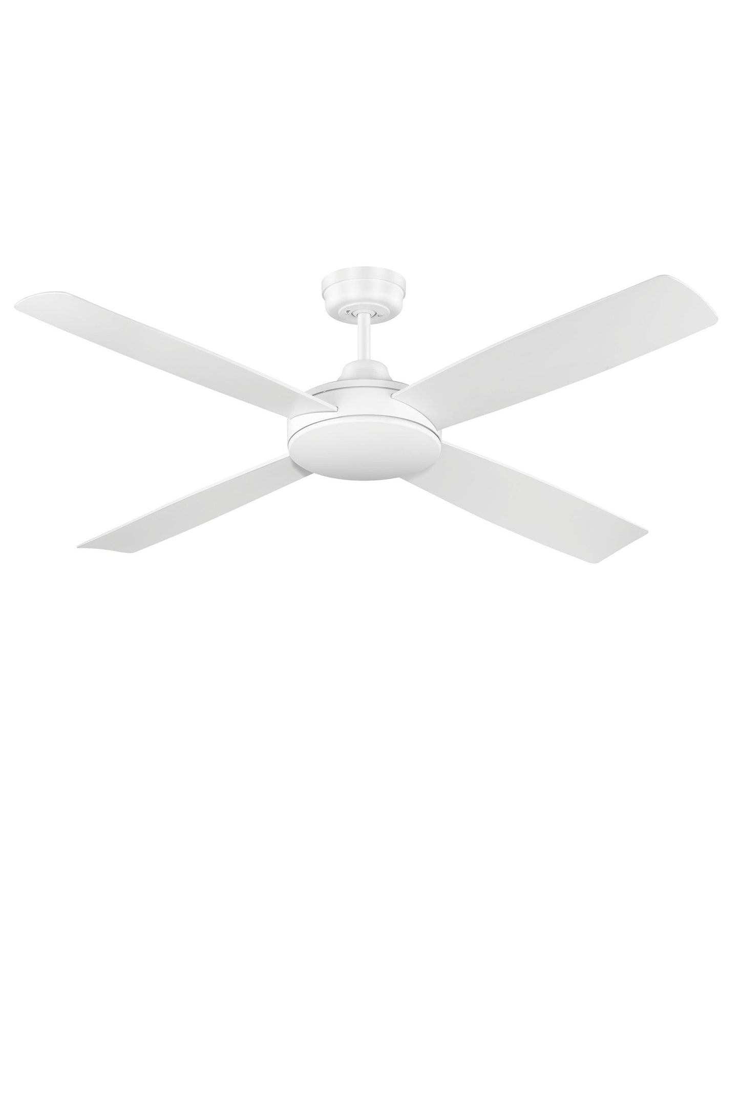 Ceiling fan with white finish