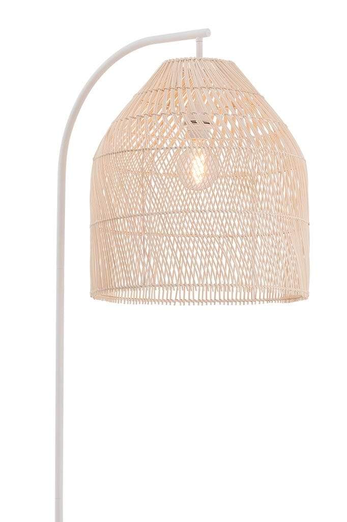 Natural Rattan Floor Lamp