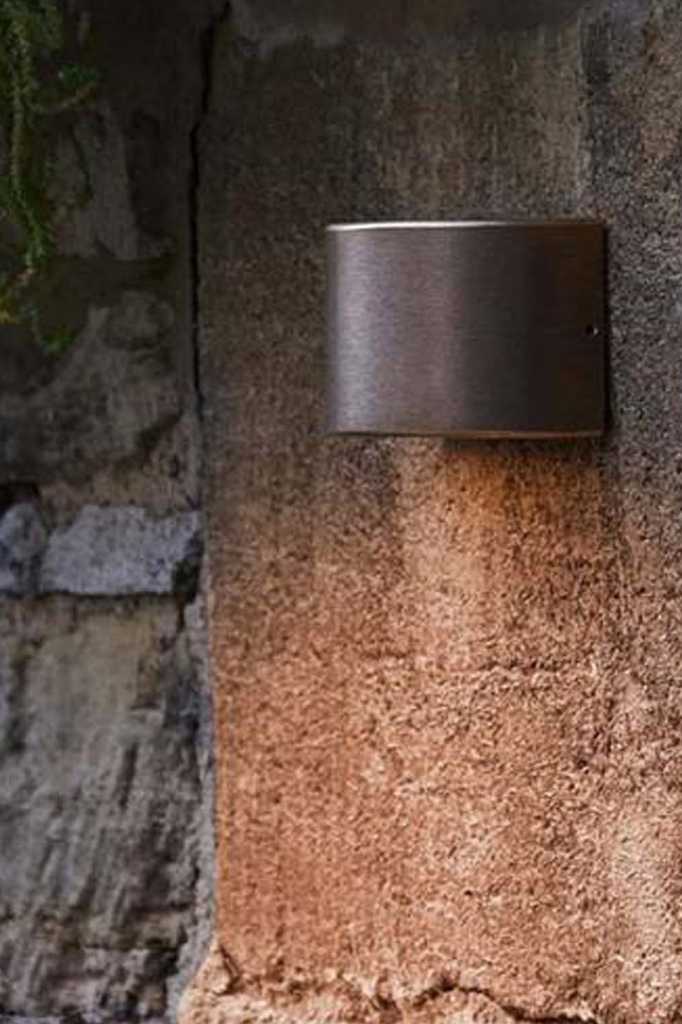 Nelson Brass Exterior Step Light