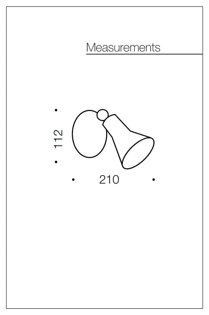 Outdoor wall light measurements