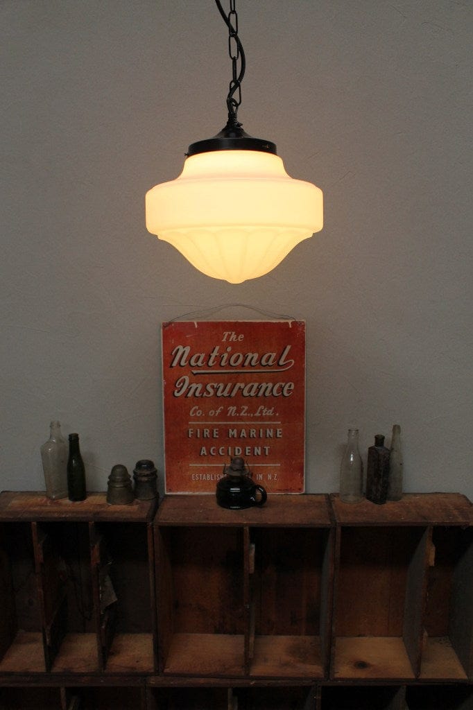 Vintage pendant light.