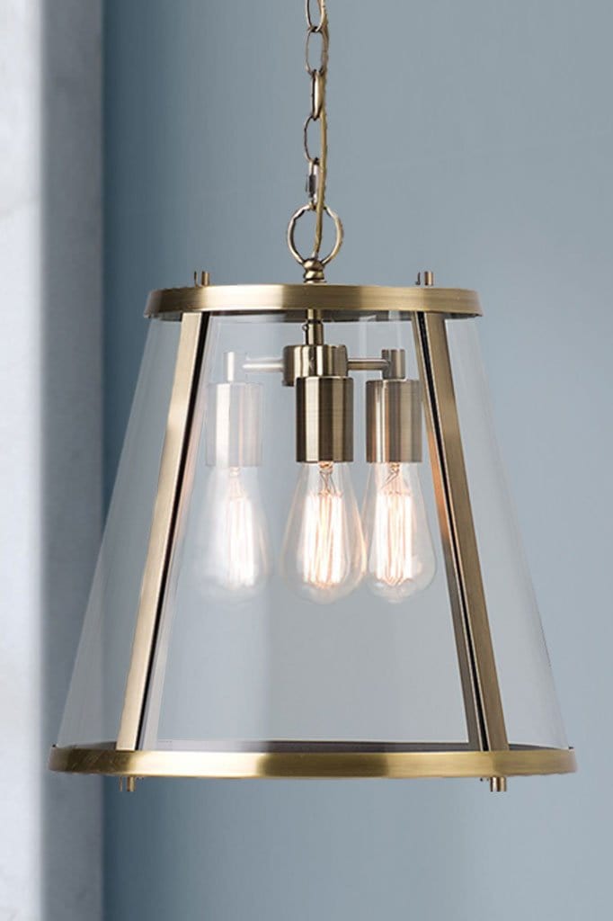 Antique lantern online pendant light