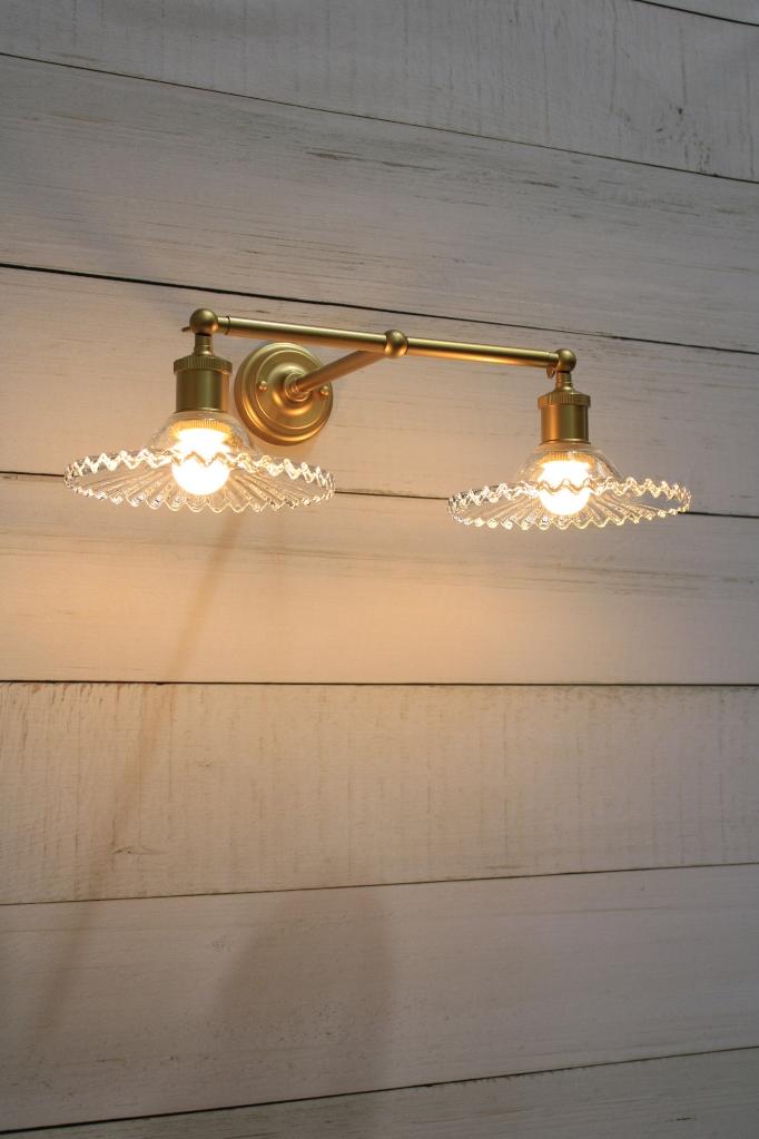 Vintage double deals wall lights