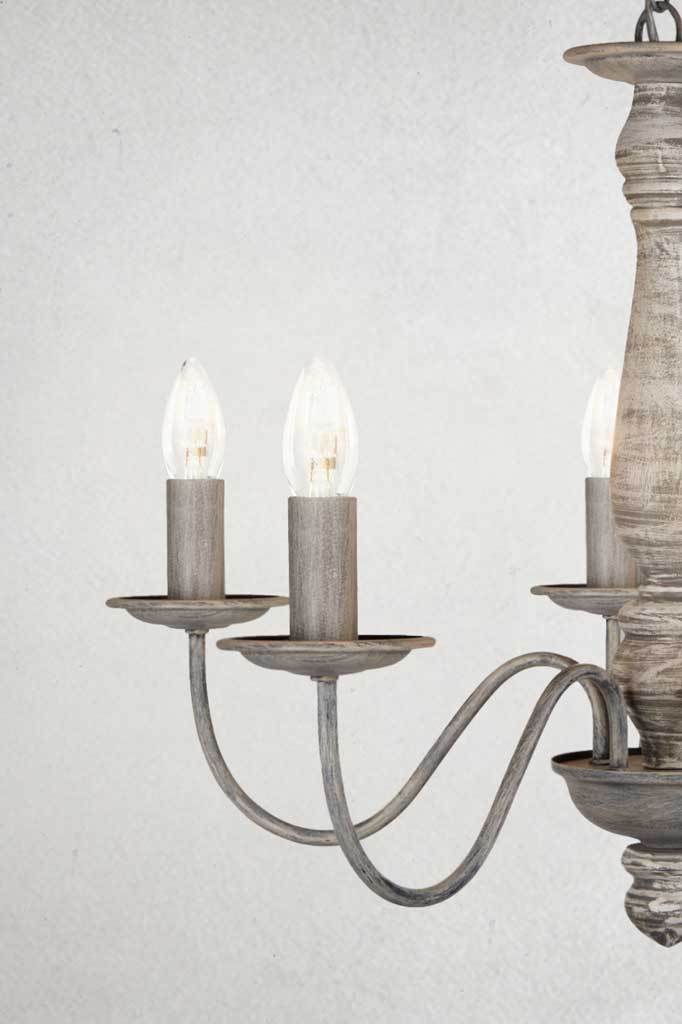 Candelabra style chandelier