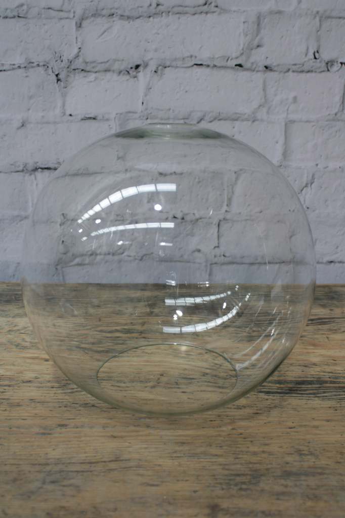 Round glass shade