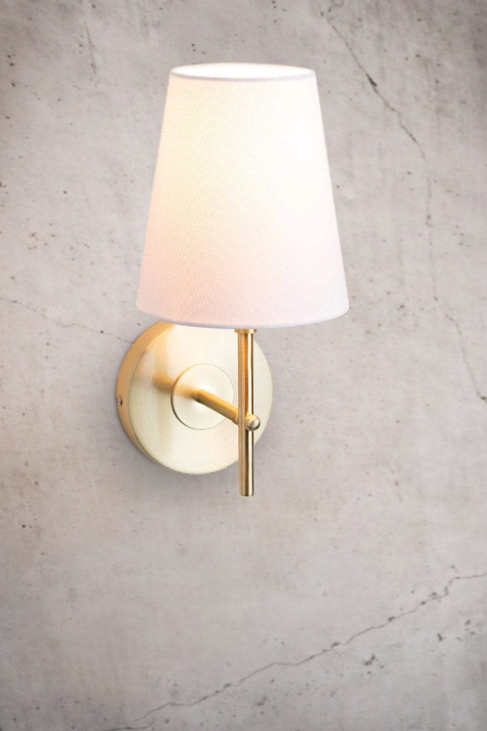 Salisbury Wall Light in brass finish