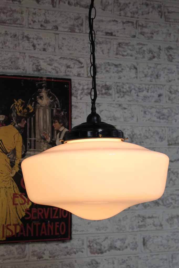 Schoolhouse pendant light