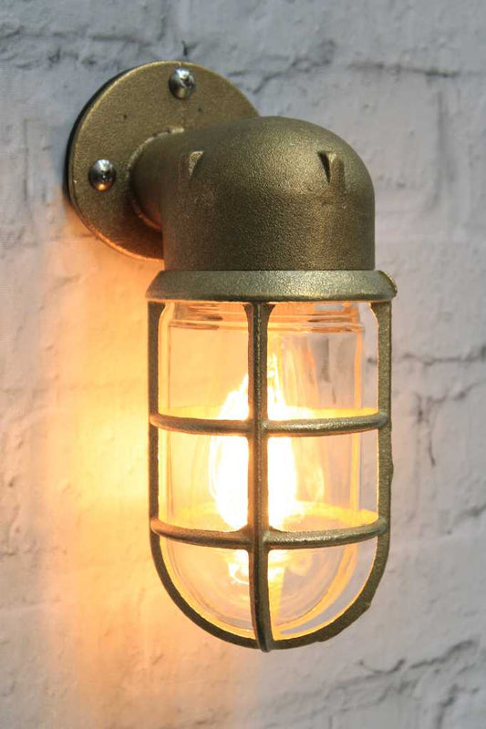 Seaboard Brass Outdoor Wall Light