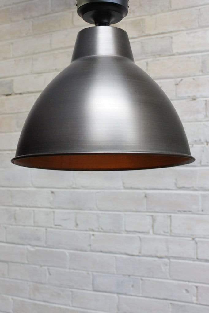 Steel flush mount batten light