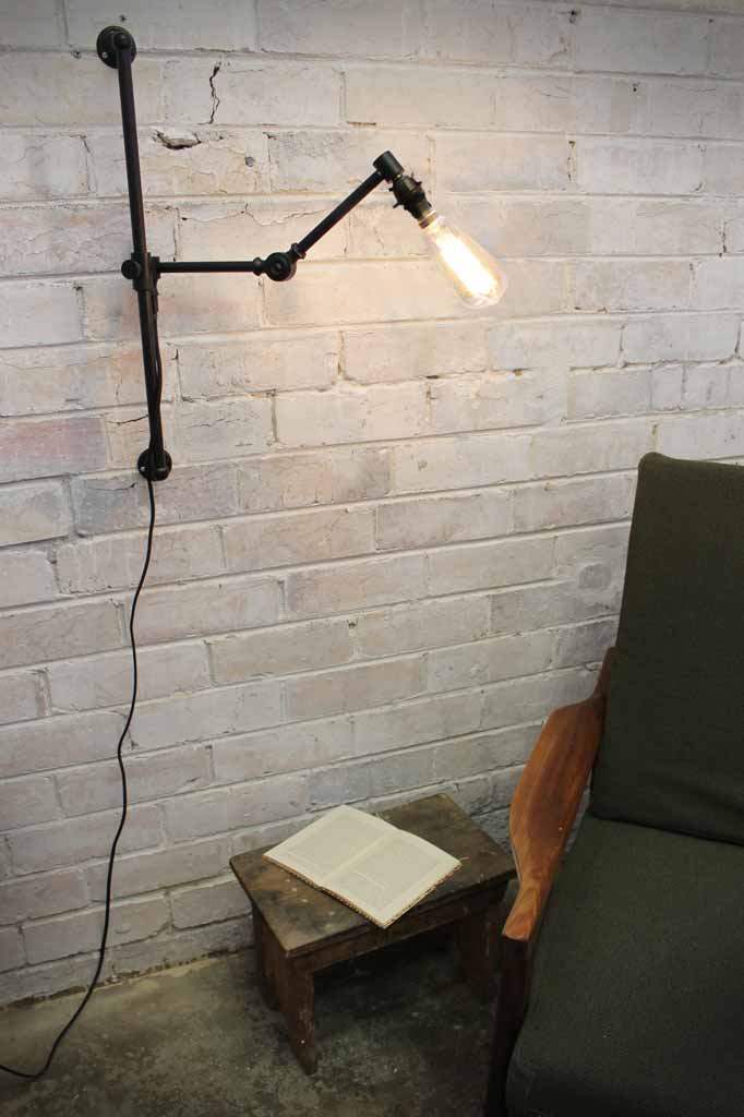 Diy swing arm deals lamp