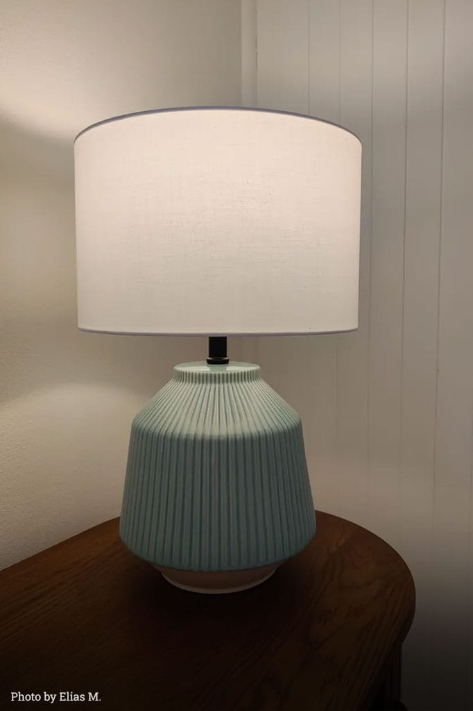 Turquoise Table Lamp