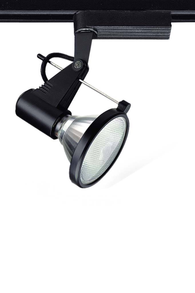 Black LED track light