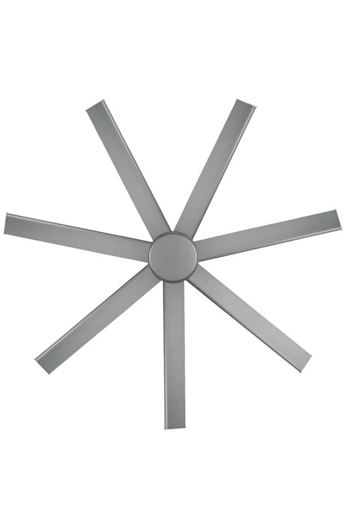 Titanium ceiling fan with 7 blades 