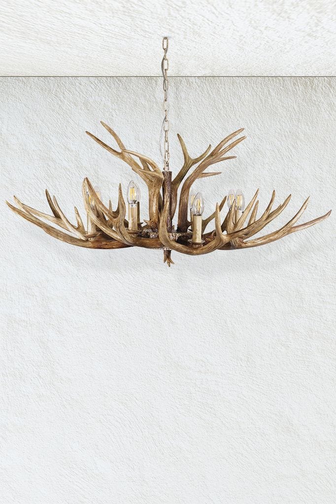 Large Roebuck chandelier. 