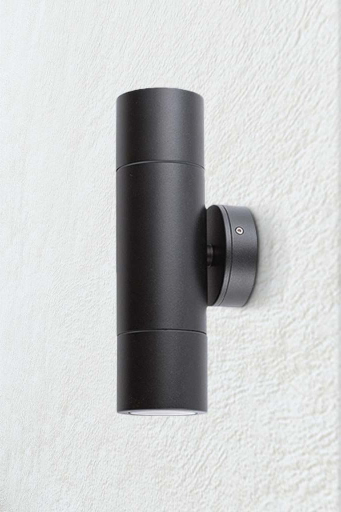 Up Down Exterior LED Spotlight in black