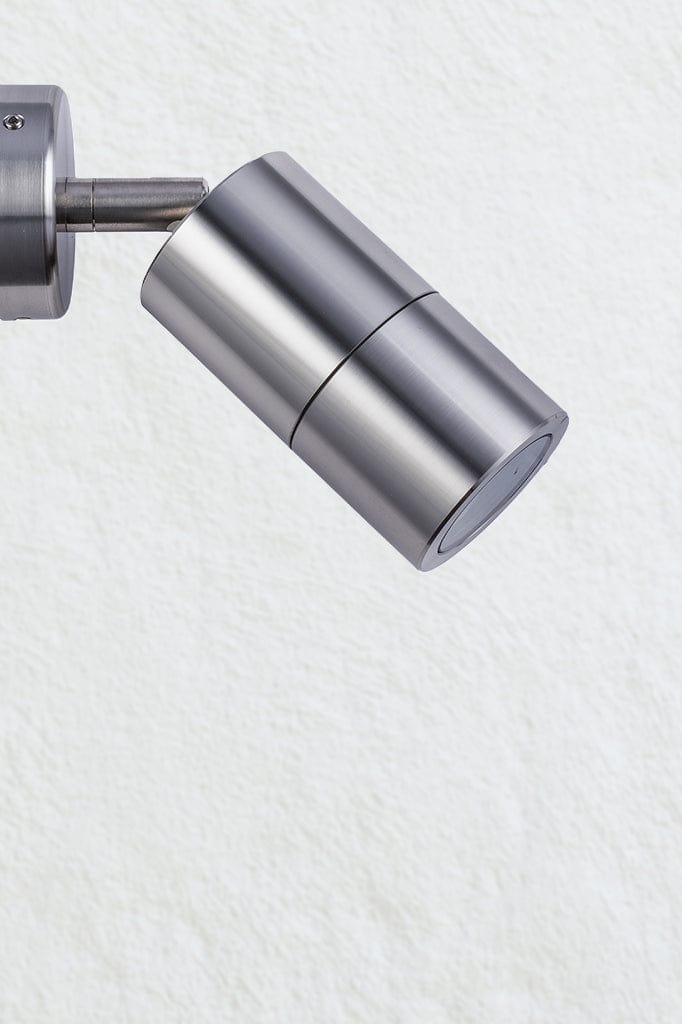 Single LED Adjustable Wall Light titanium